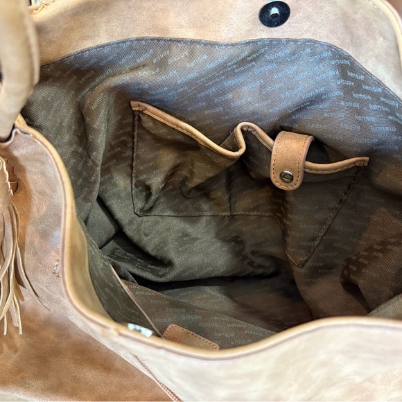Kenzie Bag Brown Patchwork Design - Picture 4 of 11